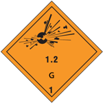 Fareseddel 1.2G Explosive