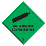 Fareseddel 2.2-Non-Flammable Compressed Gas