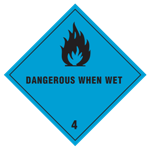 4.3 Dangerous when wet
